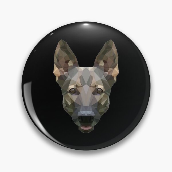 Artikelvorschau, Hund Schäfer Polygon entworfen und verkauft von webinatic.