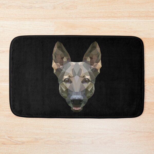 Item preview, Dog shepherd polygon designed and sold by webinatic.