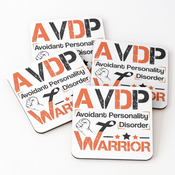 Item preview, ADVP Warrior, Avoidant Personality disorder Design designed and sold by BahiaStyle.