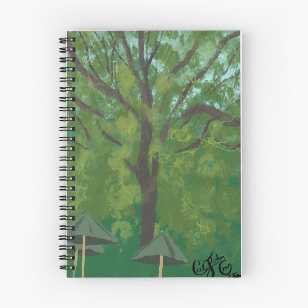 Item preview, Tree digital oil pastel  designed and sold by CatJohnCranston.