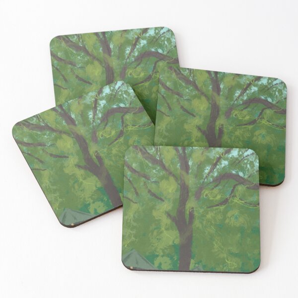 Item preview, Tree digital oil pastel  designed and sold by CatJohnCranston.