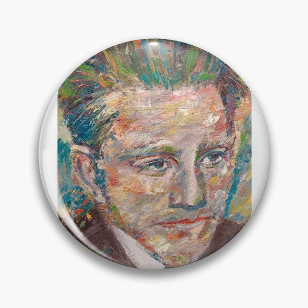 Item preview, WERNER HEISENBERG oil portrait designed and sold by lautir.