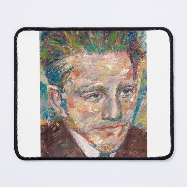 Item preview, WERNER HEISENBERG oil portrait designed and sold by lautir.