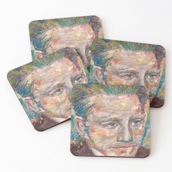Item preview, WERNER HEISENBERG oil portrait designed and sold by lautir.