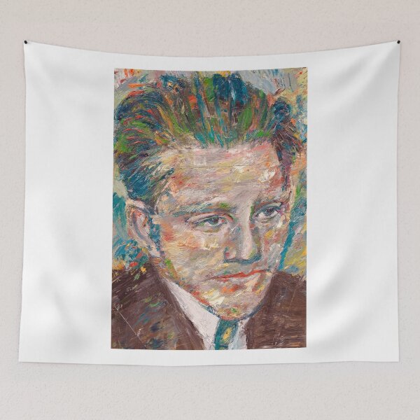 Item preview, WERNER HEISENBERG oil portrait designed and sold by lautir.