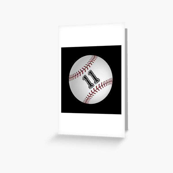 Baseball ball number 11, eleven | Poster