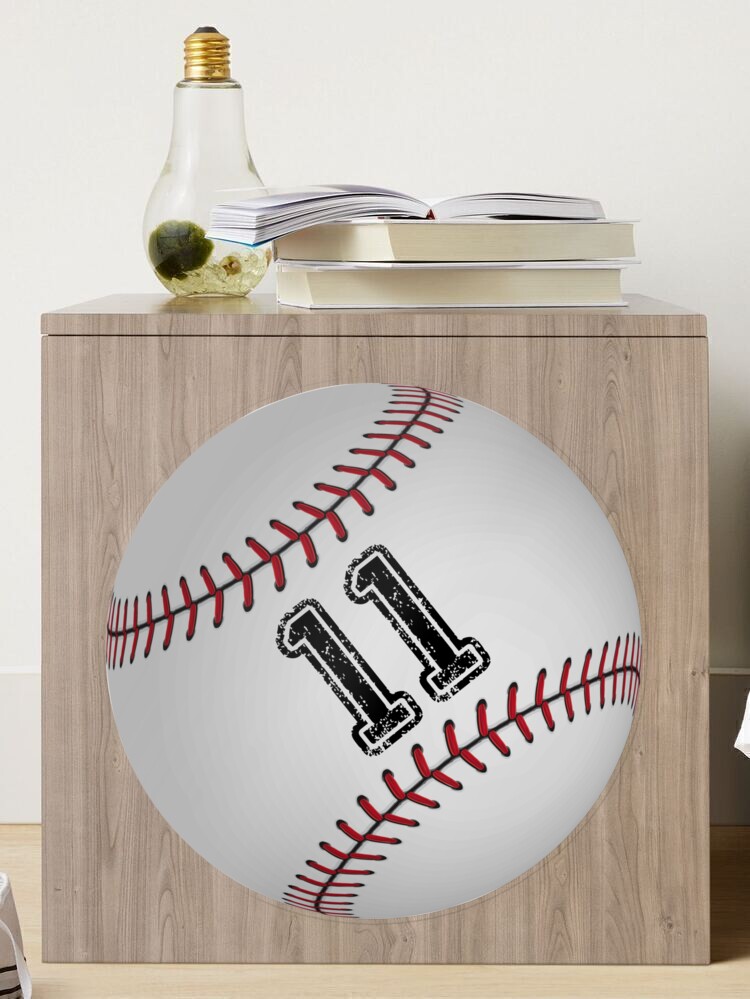 Number 11 Baseball #11 Sticker for Sale by melsens