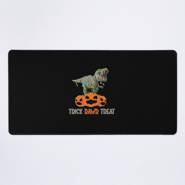 Item preview, Trick Rawr Treat Halloween: Dinosaur T Rex Mummy Pumpkin designed and sold by AG-World00.