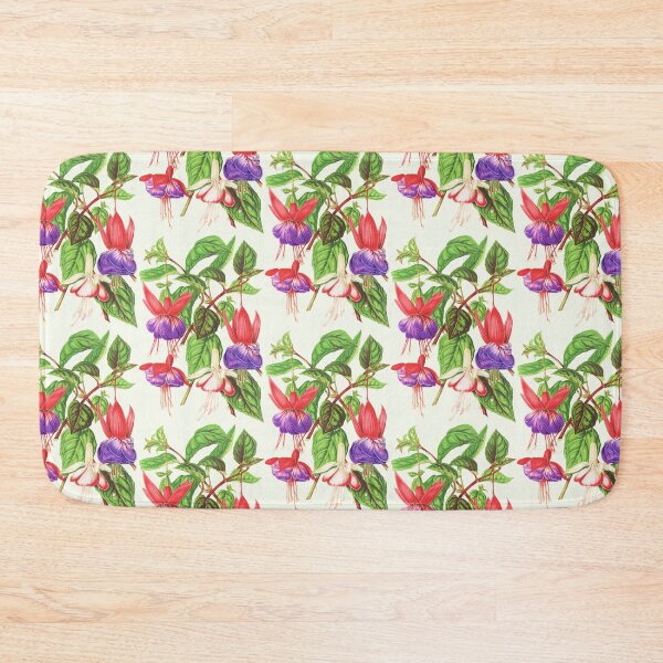 Item preview, Fuchsia flowers - botanical illustration designed and sold by chimakingthings.