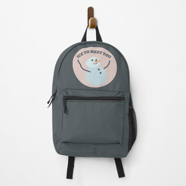 Item preview, Snowman Puns | Ice To Meet You | Merry Christmas Ideas designed and sold by Fluffy-Vectors.