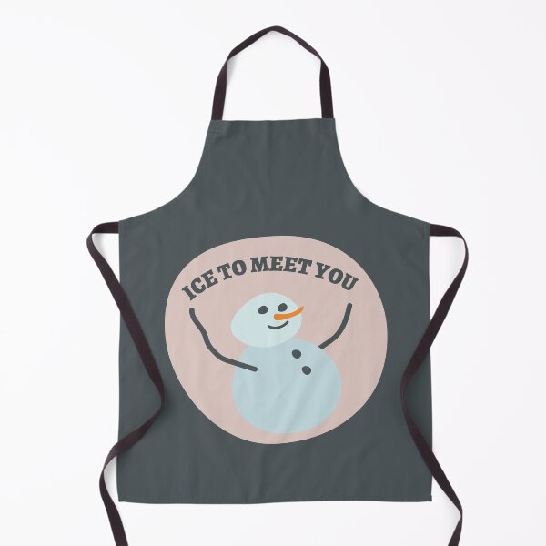 Item preview, Snowman Puns | Ice To Meet You | Merry Christmas Ideas designed and sold by Fluffy-Vectors.