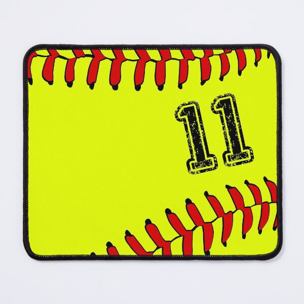 Item preview, Softball ball number 11, eleven  designed and sold by TheCultStuff.