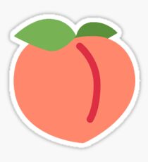 Peach emoji Sticker