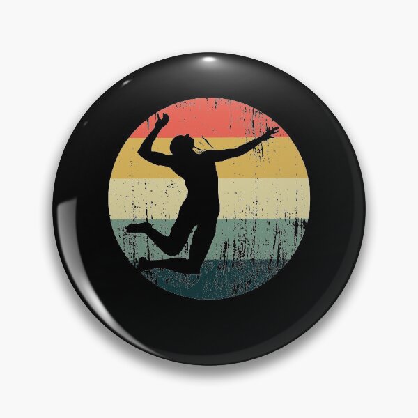 Artikelvorschau, Volleyball Smash Retro Volleyballspieler entworfen und verkauft von webinatic.