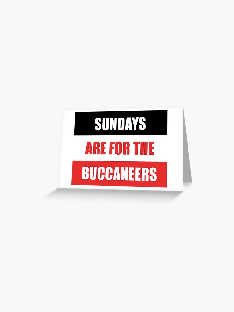 Sundays are for football quote | Greeting Card