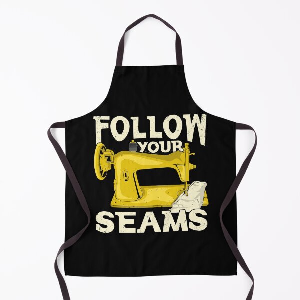 Item preview, Follow Your Seams Sewing Machine Sewer Gift designed and sold by Marcid95.