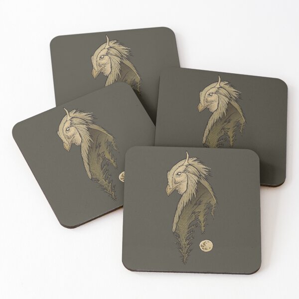 Item preview, Bird Creature and a Forest designed and sold by Johanna-Draws.