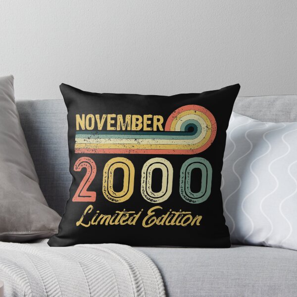 Item preview, Retro Vintage 21st Birthday - Born in November 2000 designed and sold by meedTee.