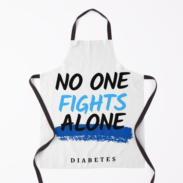 Item preview, Diabetes Awareness-No One Fights Alone designed and sold by Oreo2020 Creations.