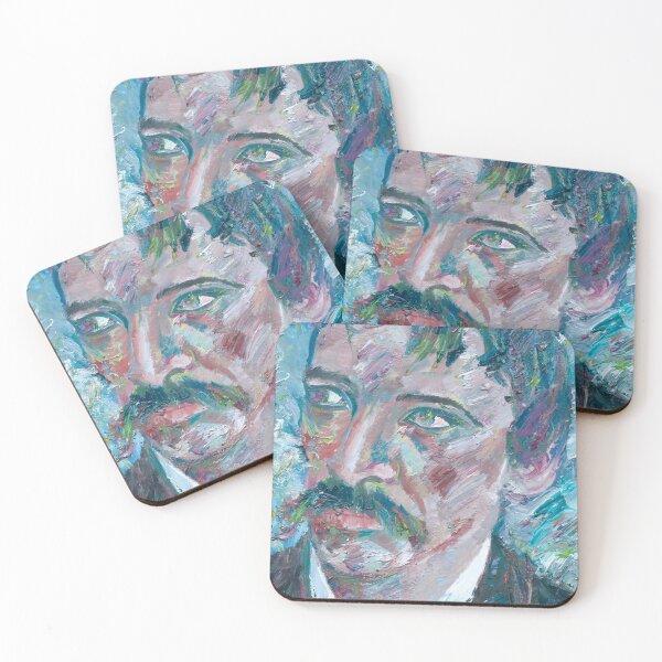 Item preview, ROBERT LOUIS STEVENSON oil portrait designed and sold by lautir.