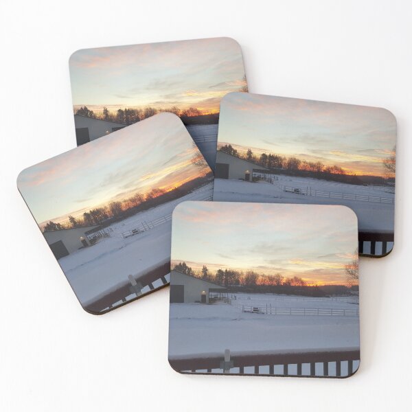 Item preview, Winter Sunrise in Rural Minnesota designed and sold by ZCS2014.