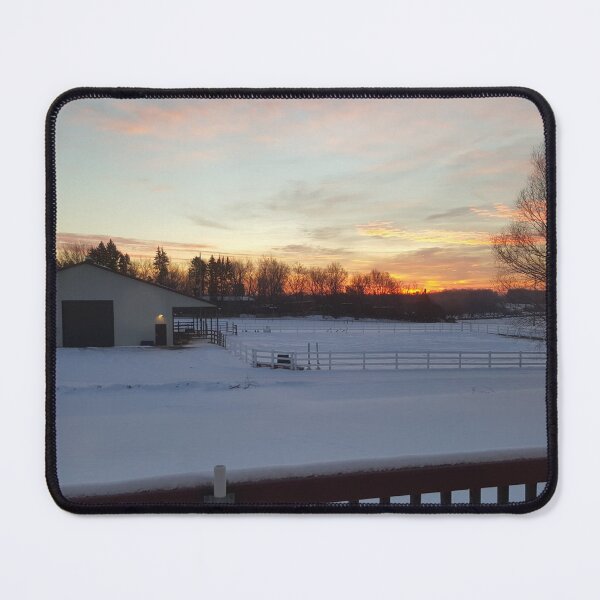 Item preview, Winter Sunrise in Rural Minnesota designed and sold by ZCS2014.