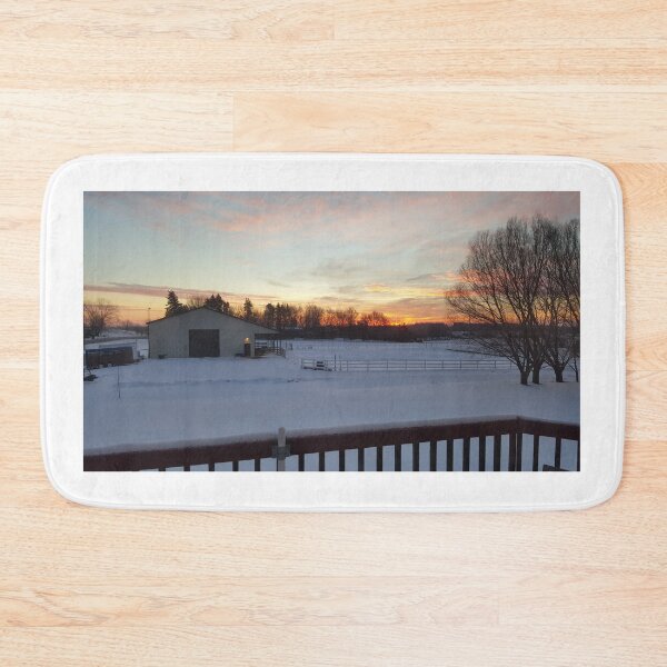 Item preview, Winter Sunrise in Rural Minnesota designed and sold by ZCS2014.