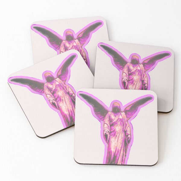 Item preview, Desidero | Neon Pink Angel | vapowave aesthetics designed and sold by spinolator.