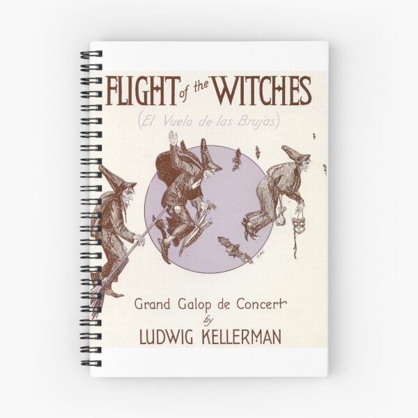Item preview, Vintage Witch Poster Flight of the Witches  designed and sold by Bellathewilde.