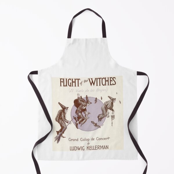 Item preview, Vintage Witch Poster Flight of the Witches designed and sold by Bellathewilde.