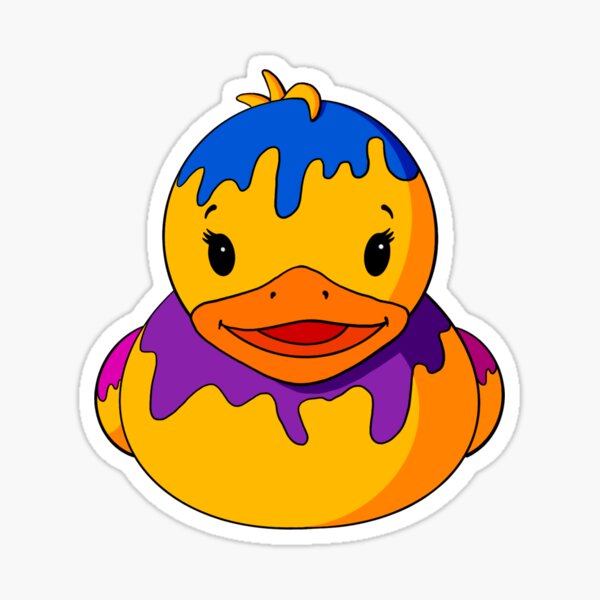 Item preview, Messy Rubber Duck designed and sold by Alisha Ober Designs.