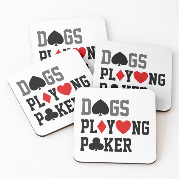 Item preview, dogs playing poker designed and sold by Polla-Shirt.