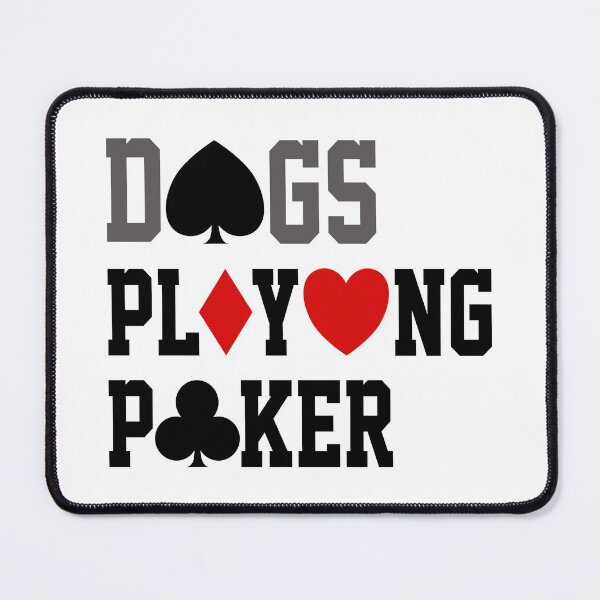 Item preview, dogs playing poker designed and sold by Polla-Shirt.