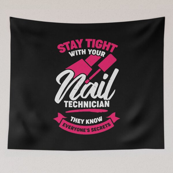Item preview, Funny Nail Salon Tech Technician Gift designed and sold by Marcid95.