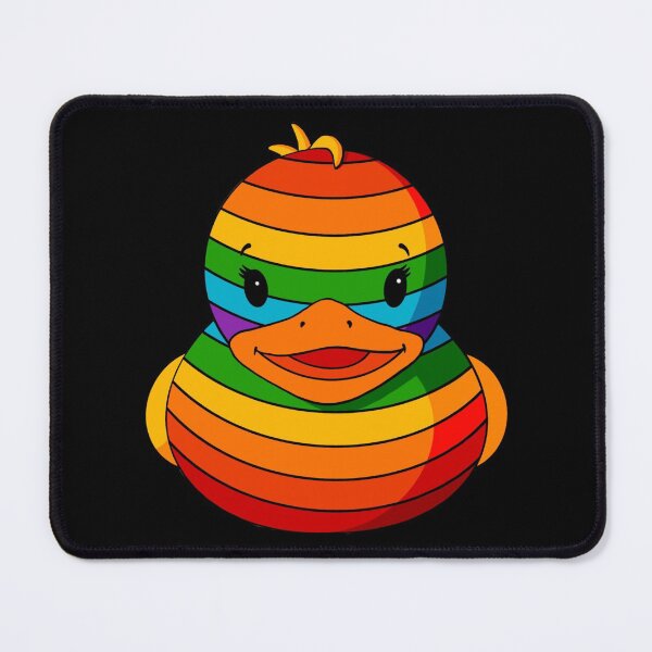 Item preview, Rainbow Rubber Duck designed and sold by Alisha Ober Designs.