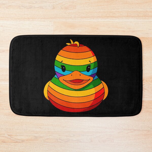 Item preview, Rainbow Rubber Duck designed and sold by Alisha Ober Designs.