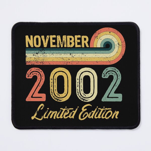 Item preview, Retro Vintage 19th Birthday - Born in November 2002 designed and sold by meedTee.