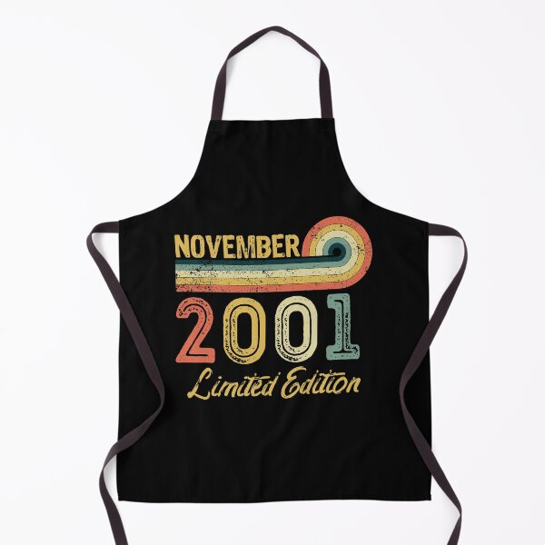 Item preview, Retro Vintage 20th Birthday - Born in November 2001 designed and sold by meedTee.