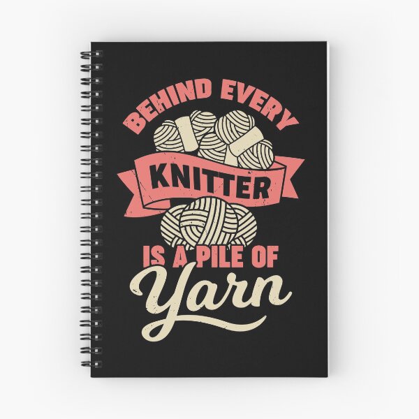 Item preview, Behind Every Knitter Is A Pile Of Yarn designed and sold by Marcid95.