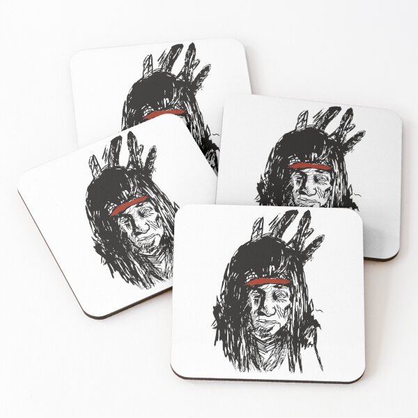 Item preview, Aboriginal ancient indians sioux, irokese, apache Creative art graphic designed and sold by brunsch-print.