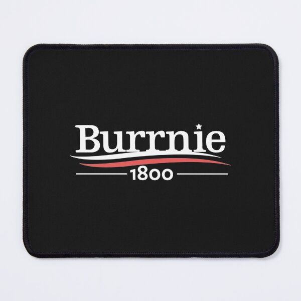 Item preview, Burrnie 1800 campaign logo designed and sold by 12Posters12.