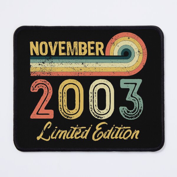 Item preview, Retro Vintage 18th Birthday - Born in November 2003 designed and sold by meedTee.