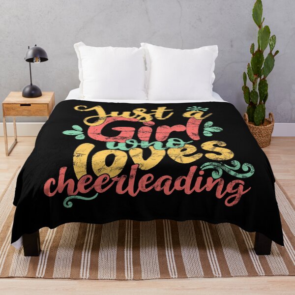 Item preview, Just A Girl Who Loves Cheerleading Gift product designed and sold by theodoros20.