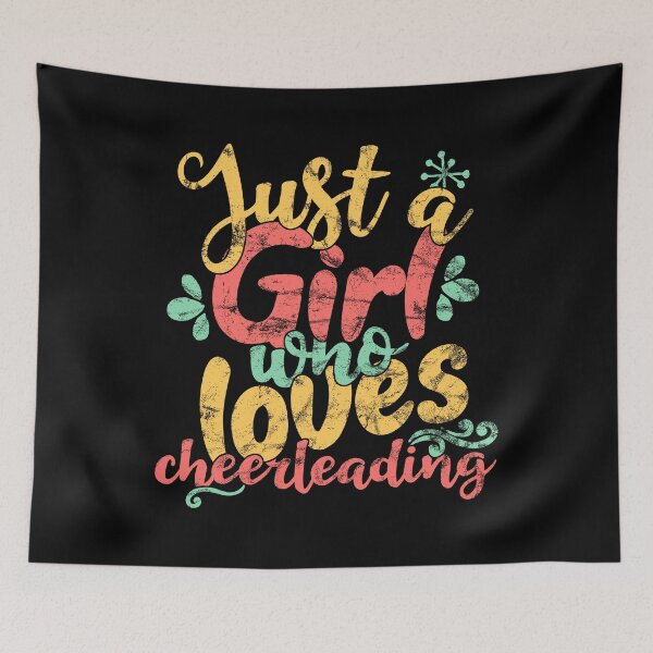 Item preview, Just A Girl Who Loves Cheerleading Gift product designed and sold by theodoros20.