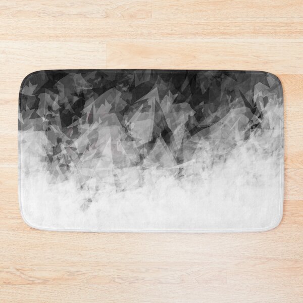 Item preview, B&W Abstract Facets designed and sold by SirkDesignsLtd.