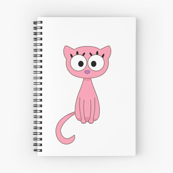 Aperçu de l'œuvre Chat rose mignon créée et vendue par BWAYZ.