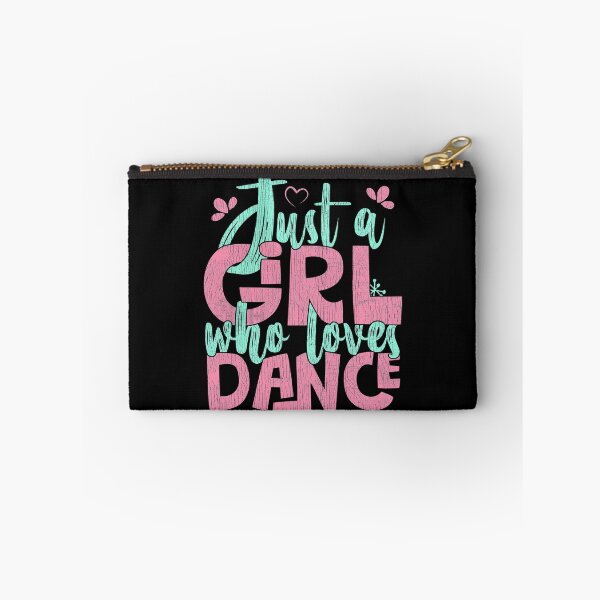 Item preview, Just A Girl Who Loves Dance Gift for Dancer graphic designed and sold by theodoros20.