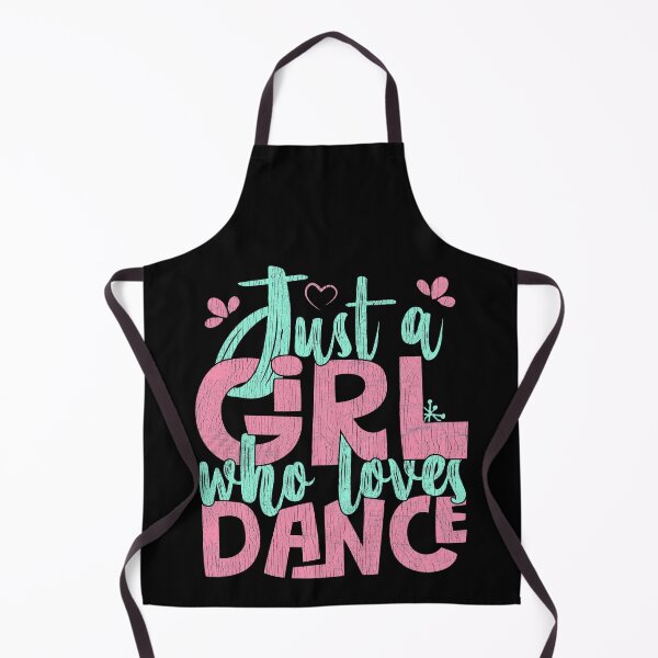 Item preview, Just A Girl Who Loves Dance Gift for Dancer graphic designed and sold by theodoros20.