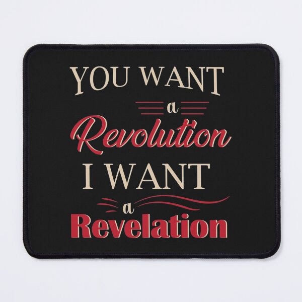 Item preview, YOU WANT A REVOLUTION designed and sold by 12Posters12.