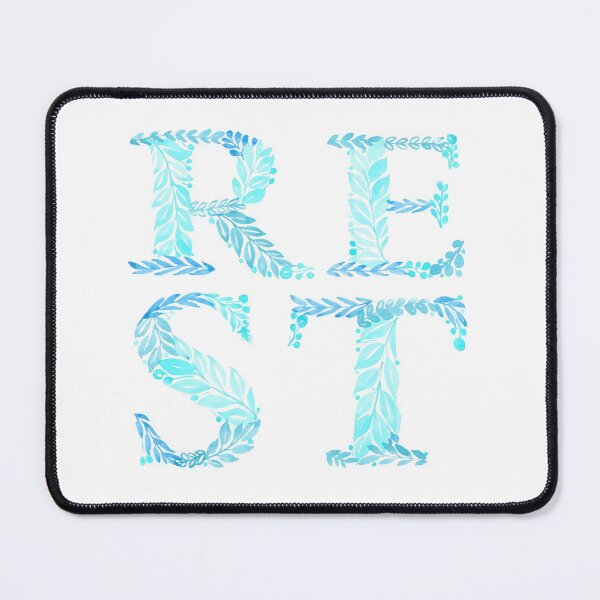 Item preview, Rest in teal designed and sold by Rachel Dash-Williams Creative.